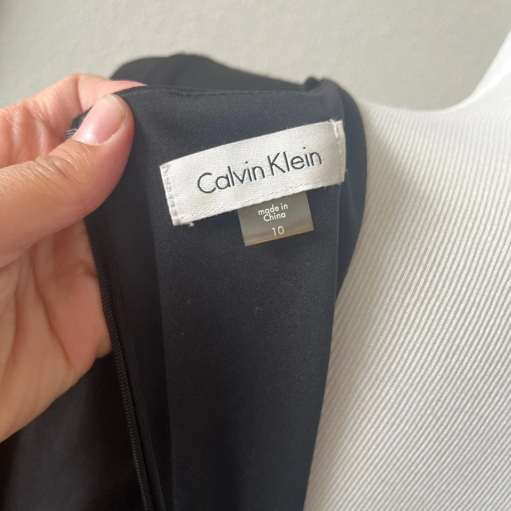 Calvin Klein Black Long Sleeve Gem 10 - Picture 5 of 7